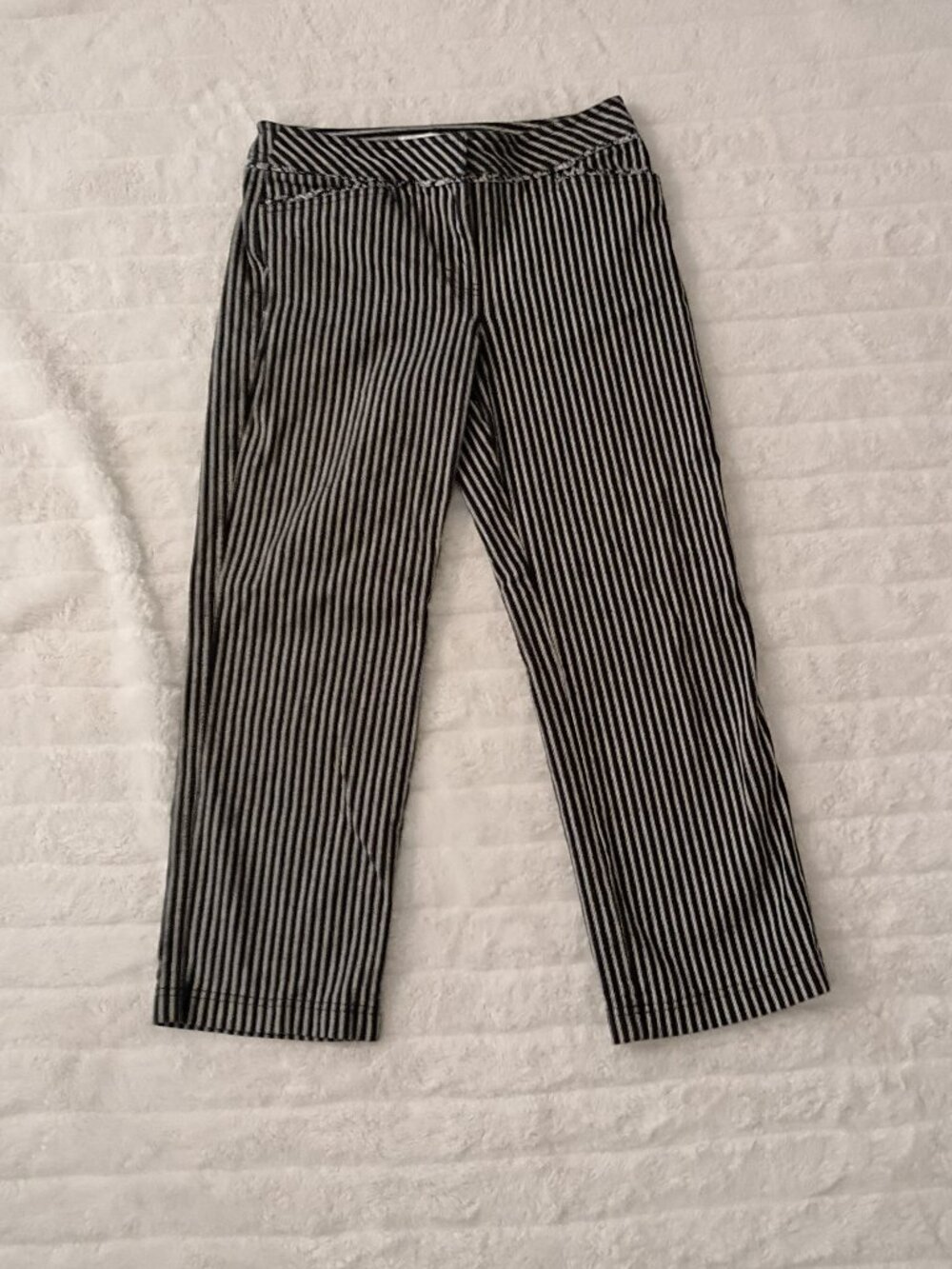 Ann Taylor LOFT Stripped Ankle Pants